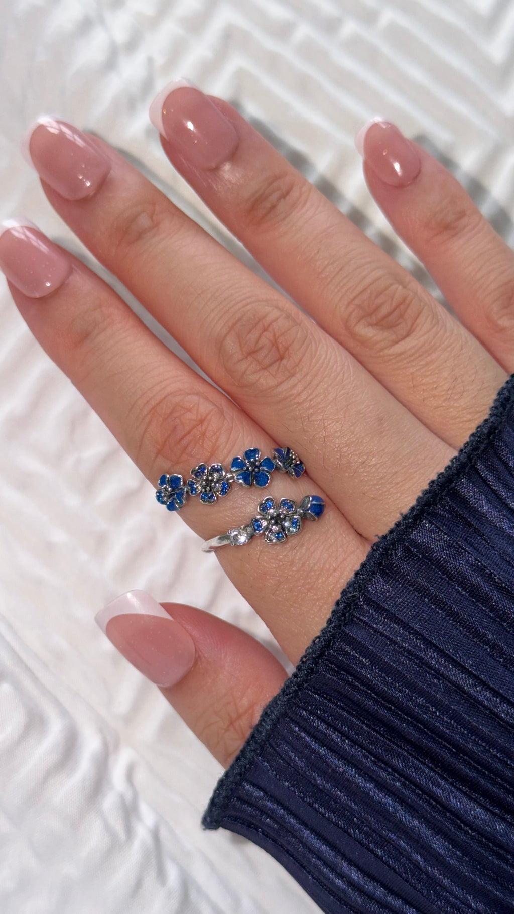 Blush Blue Ring