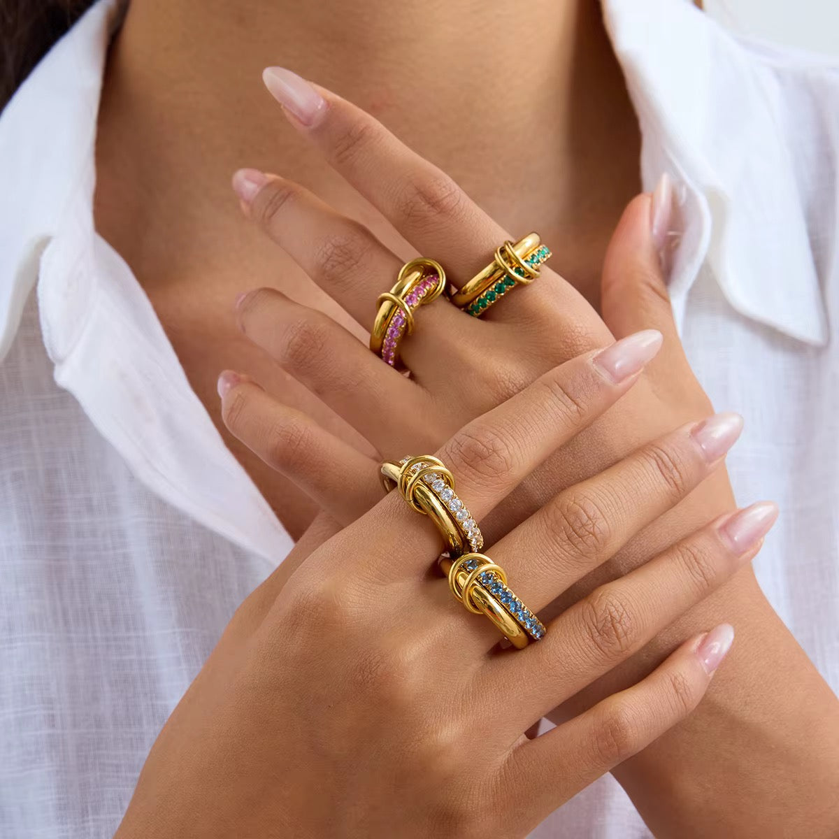 2 Band Rings