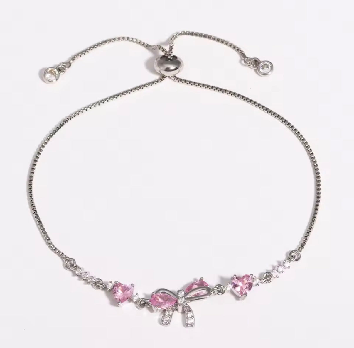 Mira Bow Zircon Bracelet