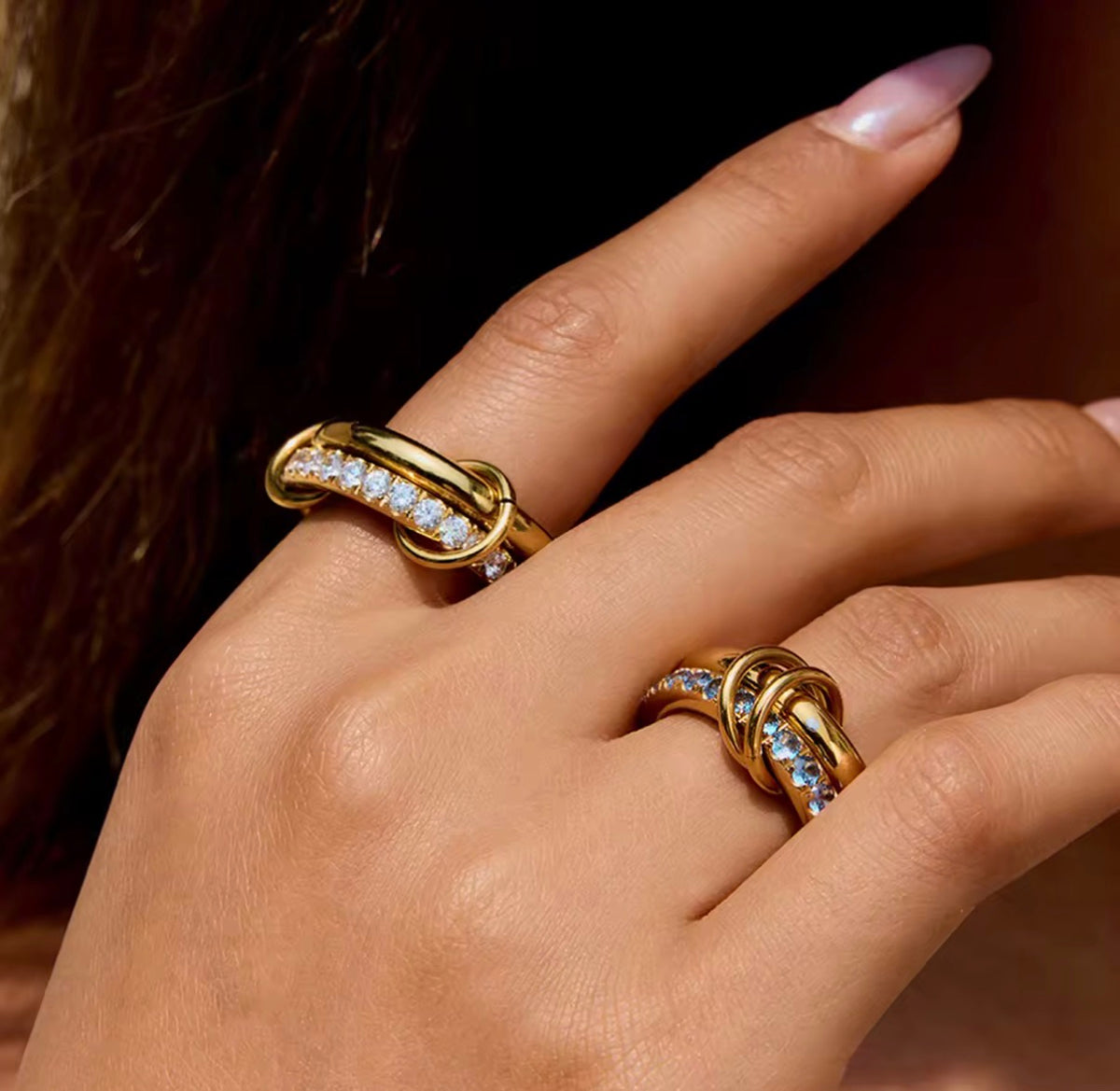2 Band Rings