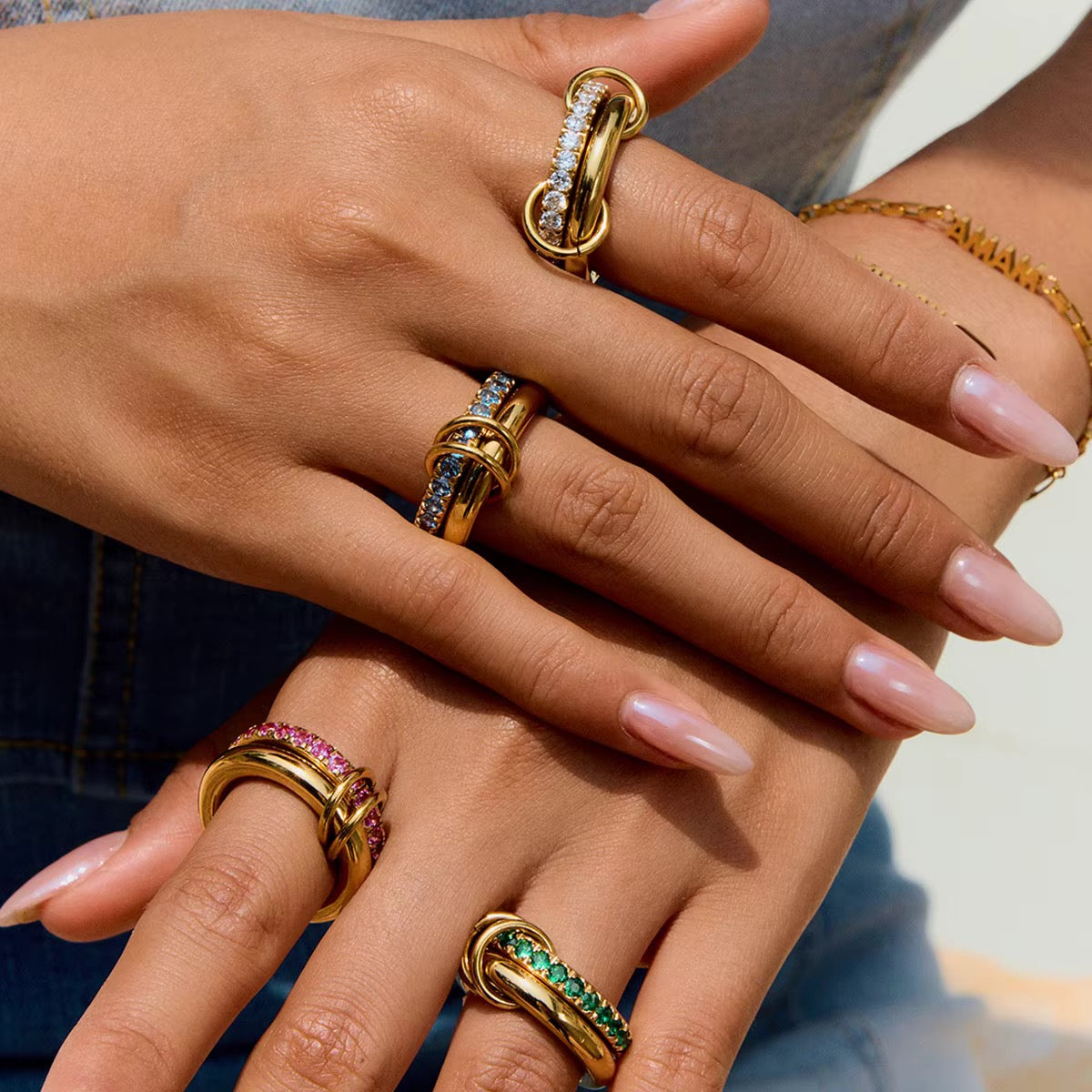 2 Band Rings