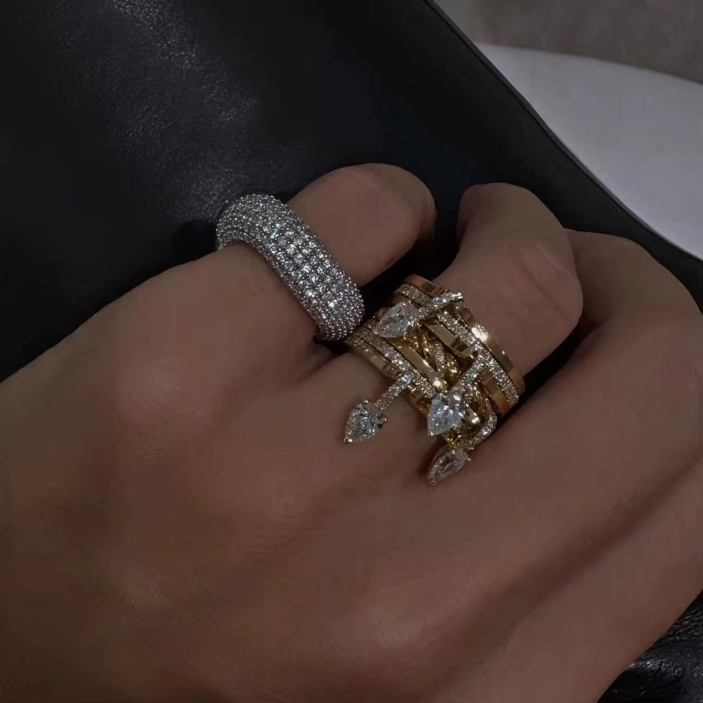 Ria Drop Ring