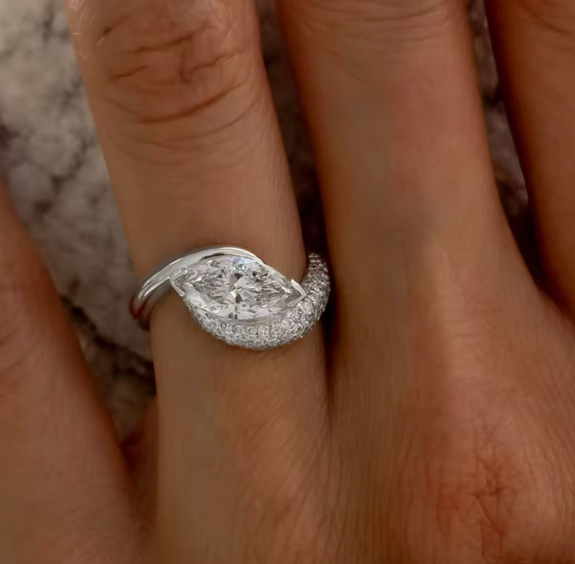 Alsa Marquise Ring