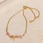 Mira Bow Zircon Bracelet