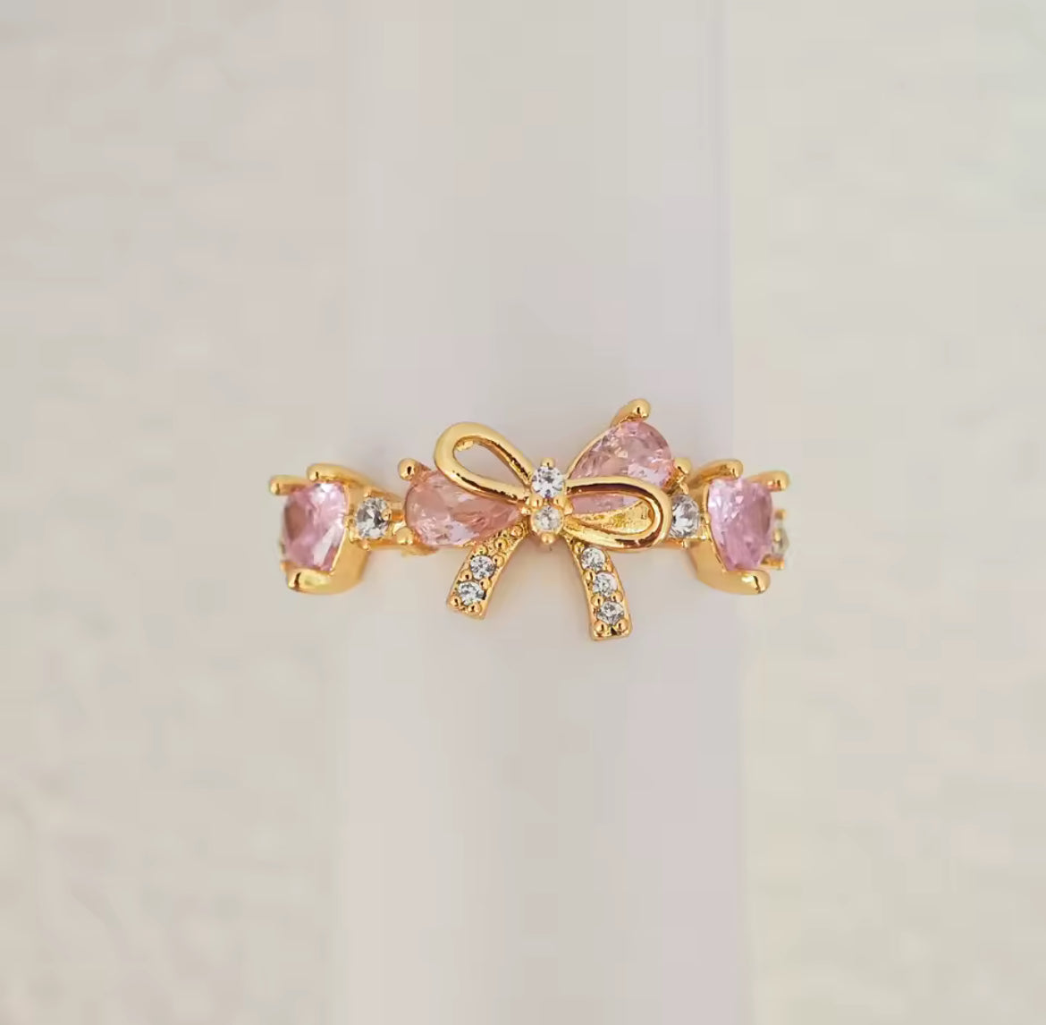Tara Bow Zircon Ring