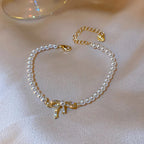 Mia Bow Zircon Bracelet