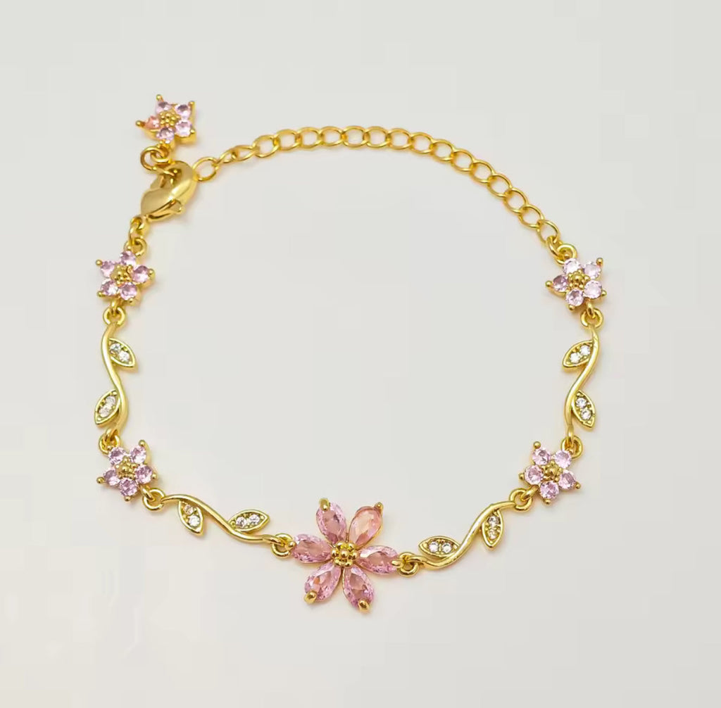 Sofia Flower Bracelet