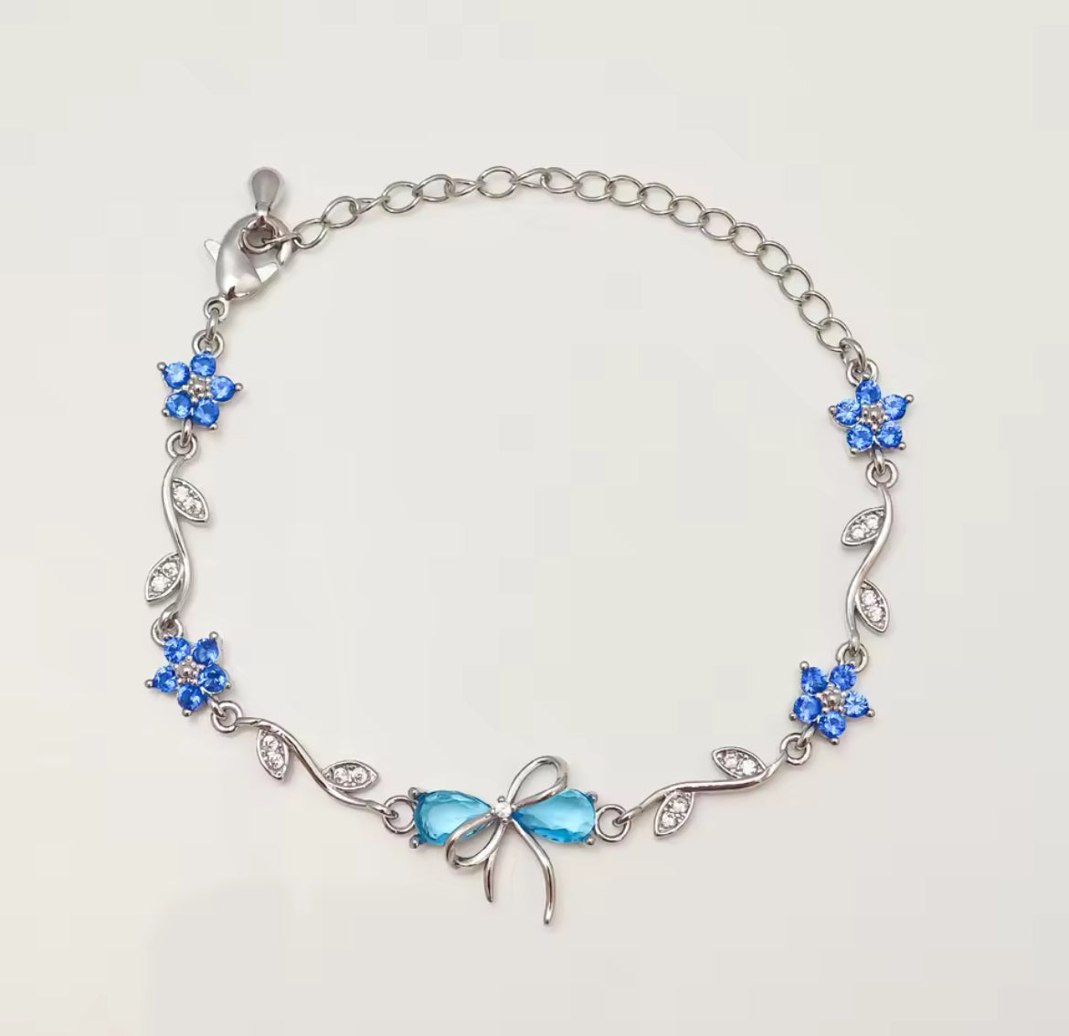 Hazra Bow Zircon Bracelet