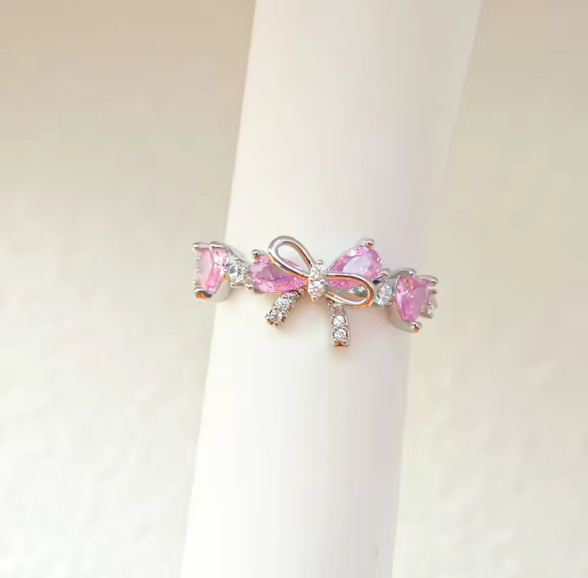 Tara Bow Zircon Ring