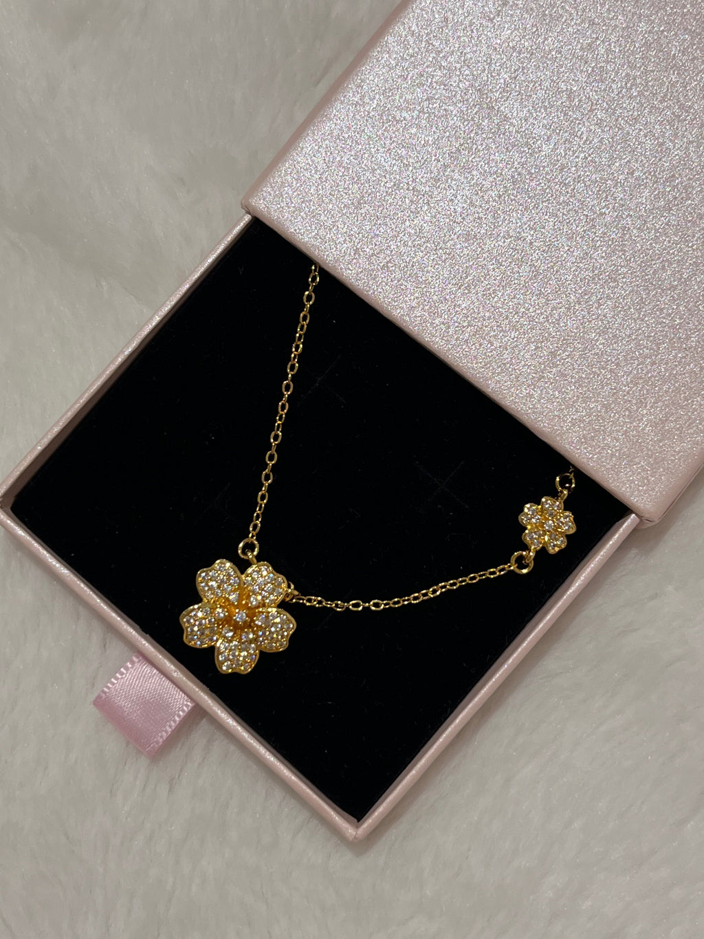 Heather Flower Necklace