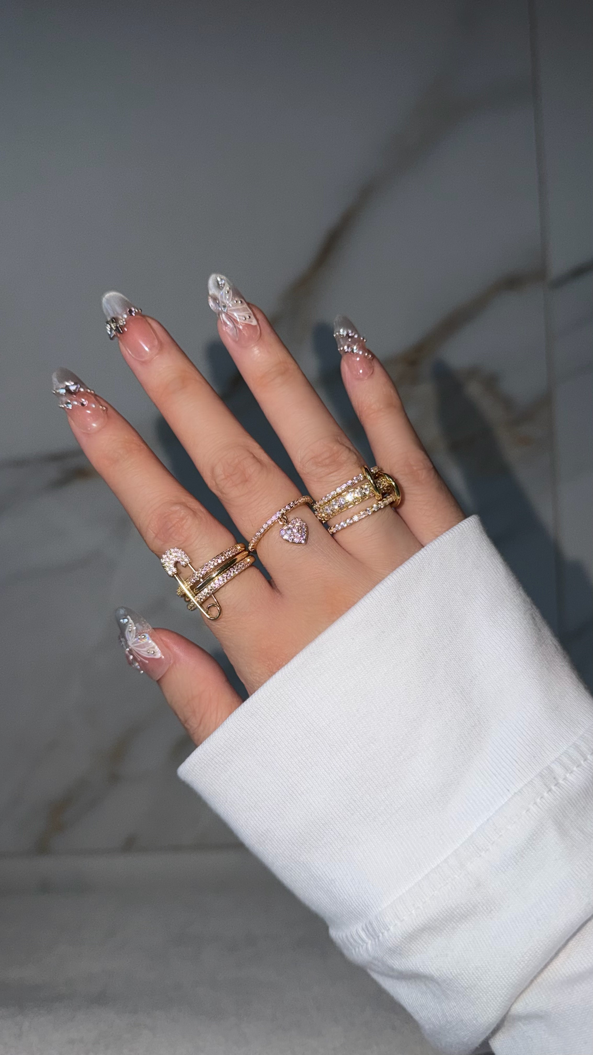 Nessa Heart Ring