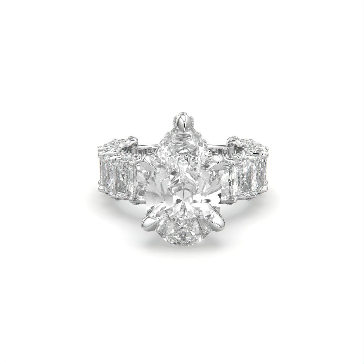 Elysa 5CT Moissanite Ring