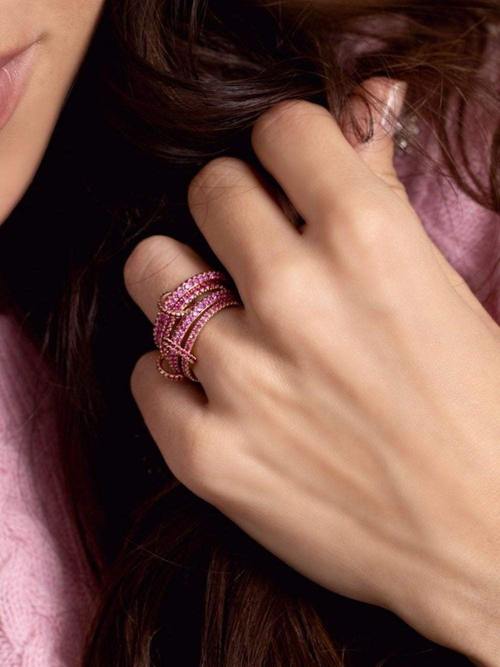 Juria Pink Ring