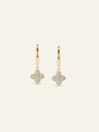 Mini Jasmine Hoop Earrings