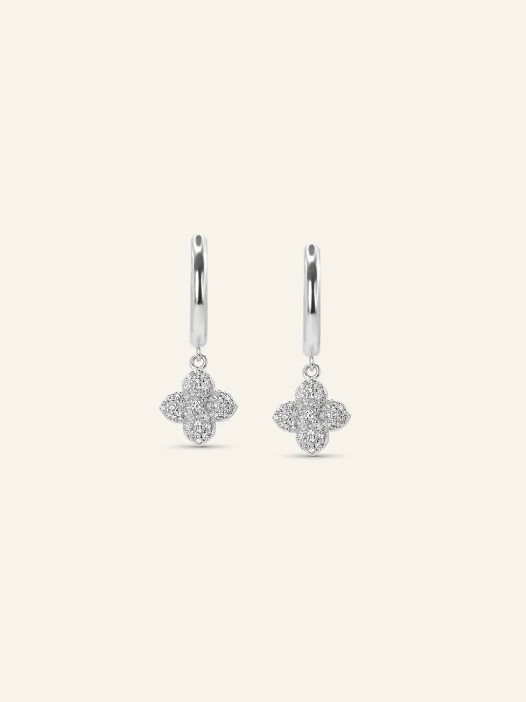 Mini Jasmine Hoop Earrings