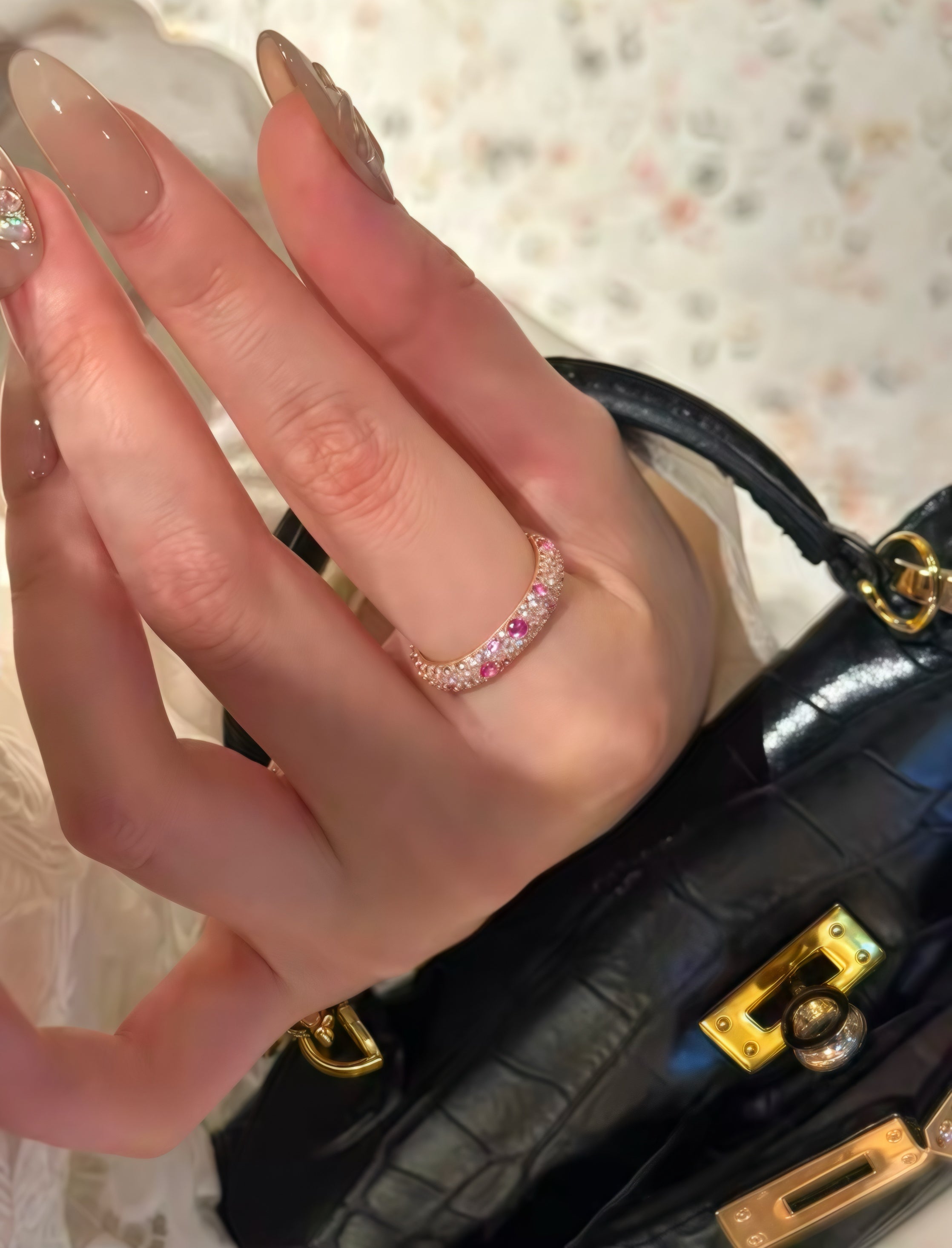 Kara Pink Ring