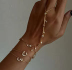 Zora Finger Chain Bracelet