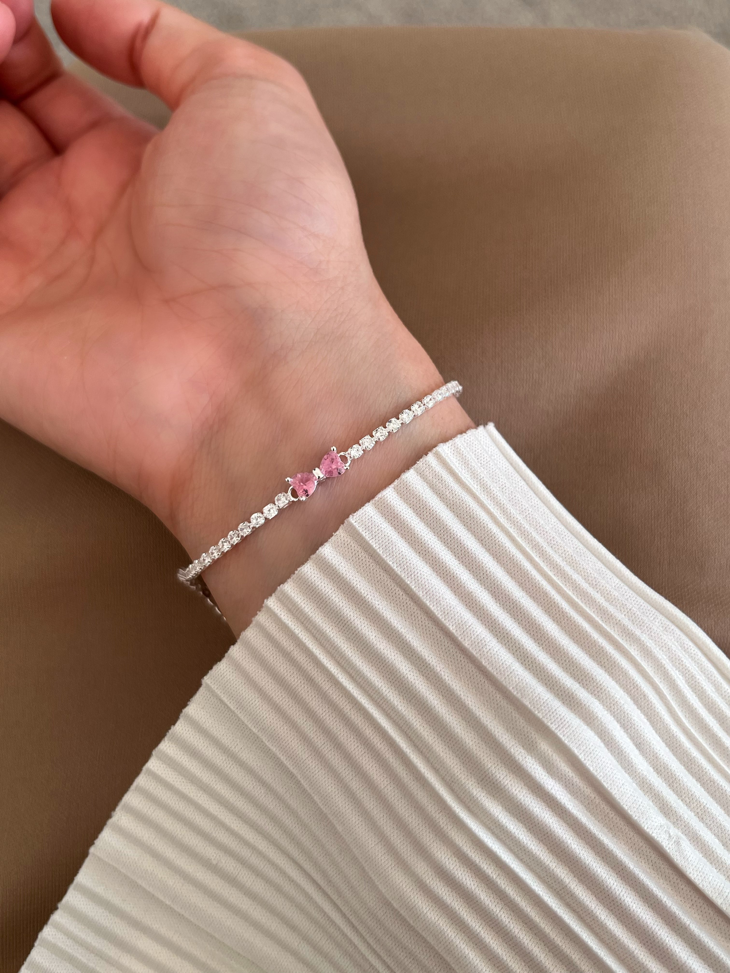 Amal Tennis Chain Bracelet