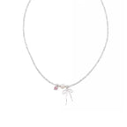 Mei Heart Bow Necklace