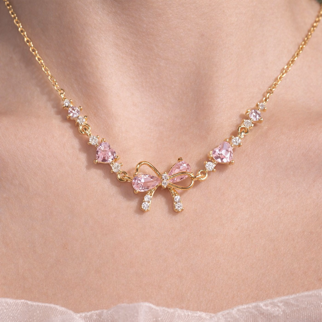 Tara Bow Zircon Necklace