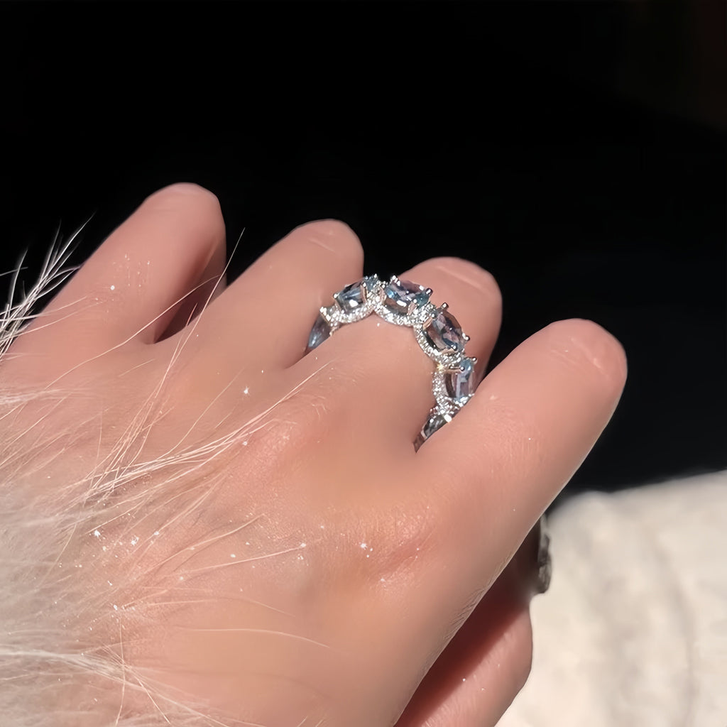 Madison Sky Blue Ring