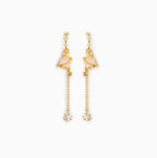 Opal Planet Drop Earrings