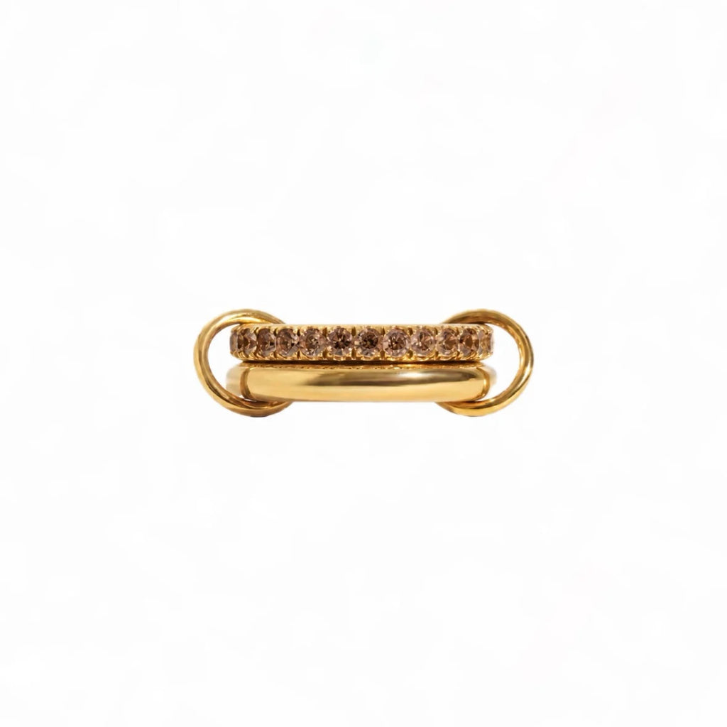 Mocha Double Ring
