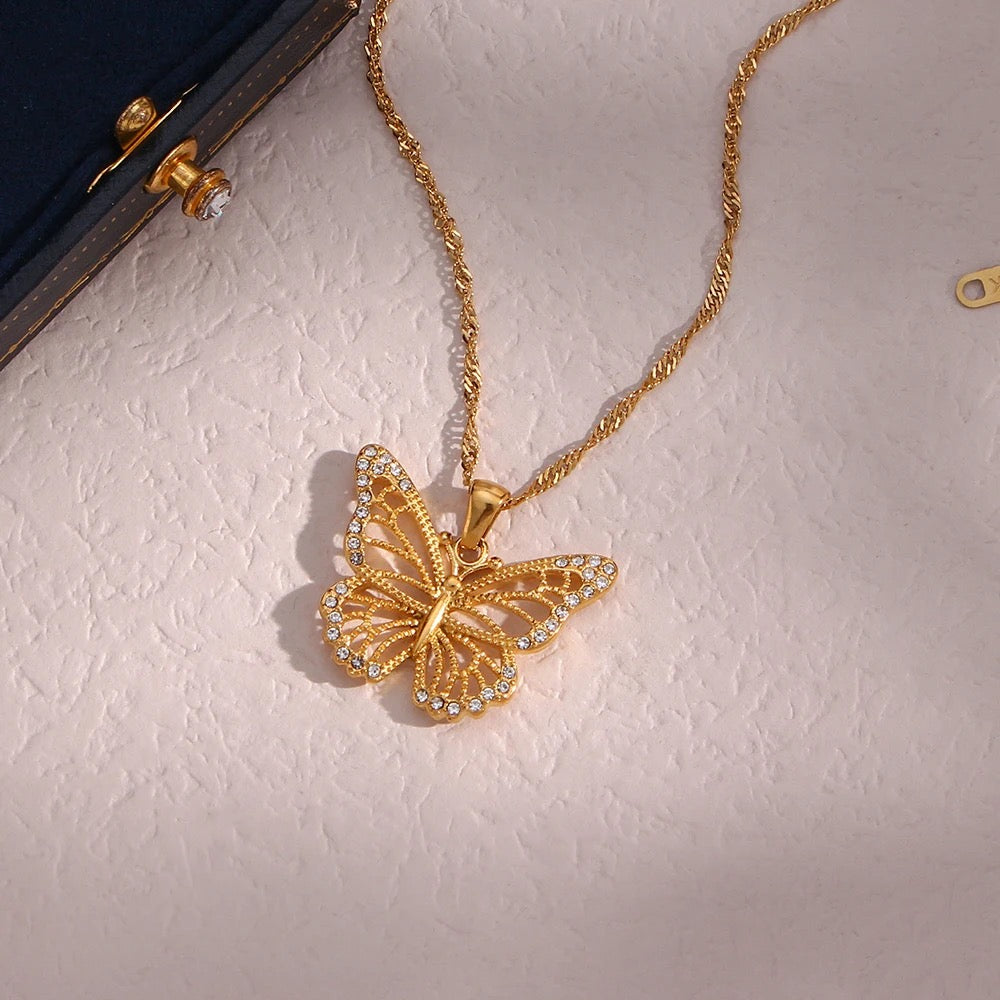 Sheli Butterfly Necklace