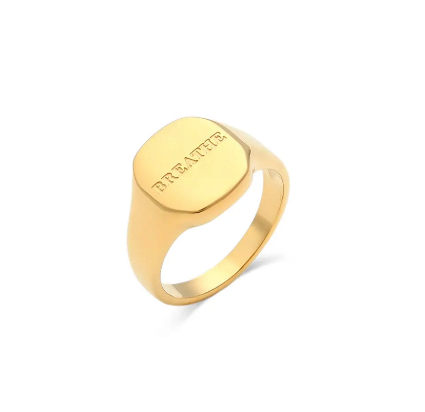 Beth Engraved Ring