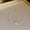Zaina Inlaid Zircon Bracelet