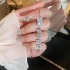 Bow Tie Zircon Bracelet