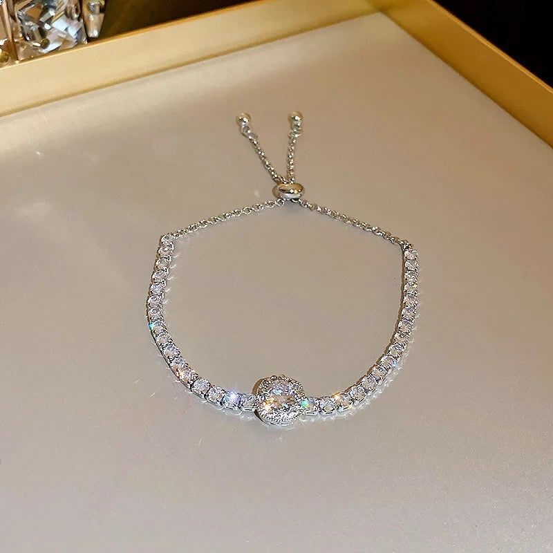Zaina Inlaid Zircon Bracelet