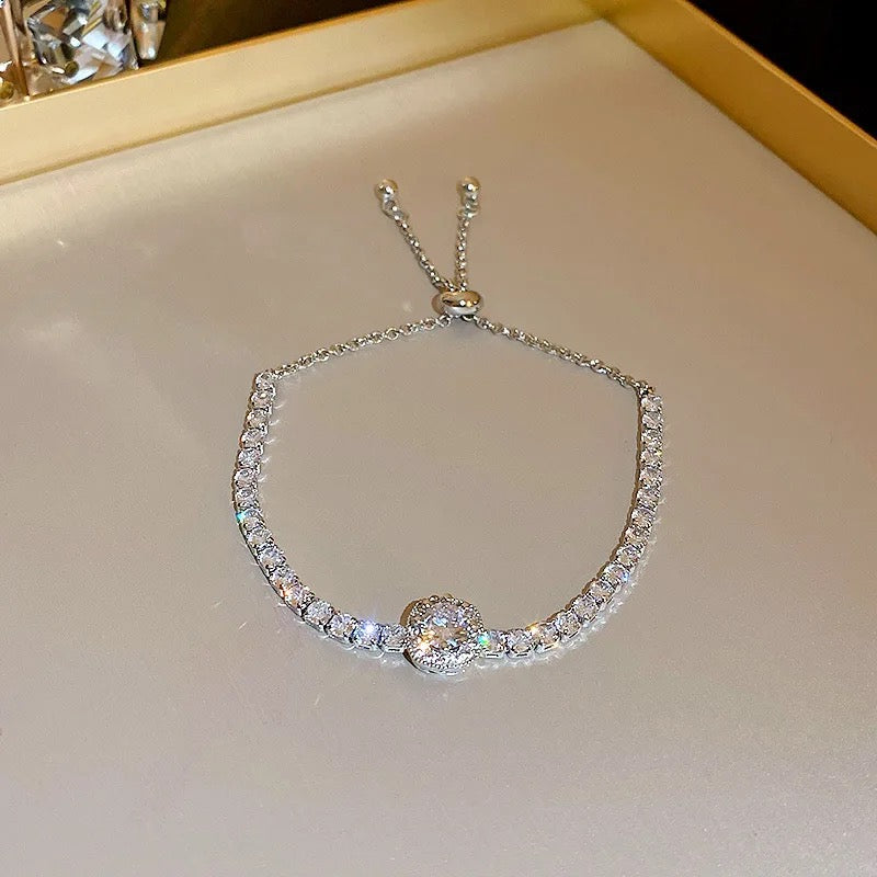 Zaina Inlaid Zircon Bracelet