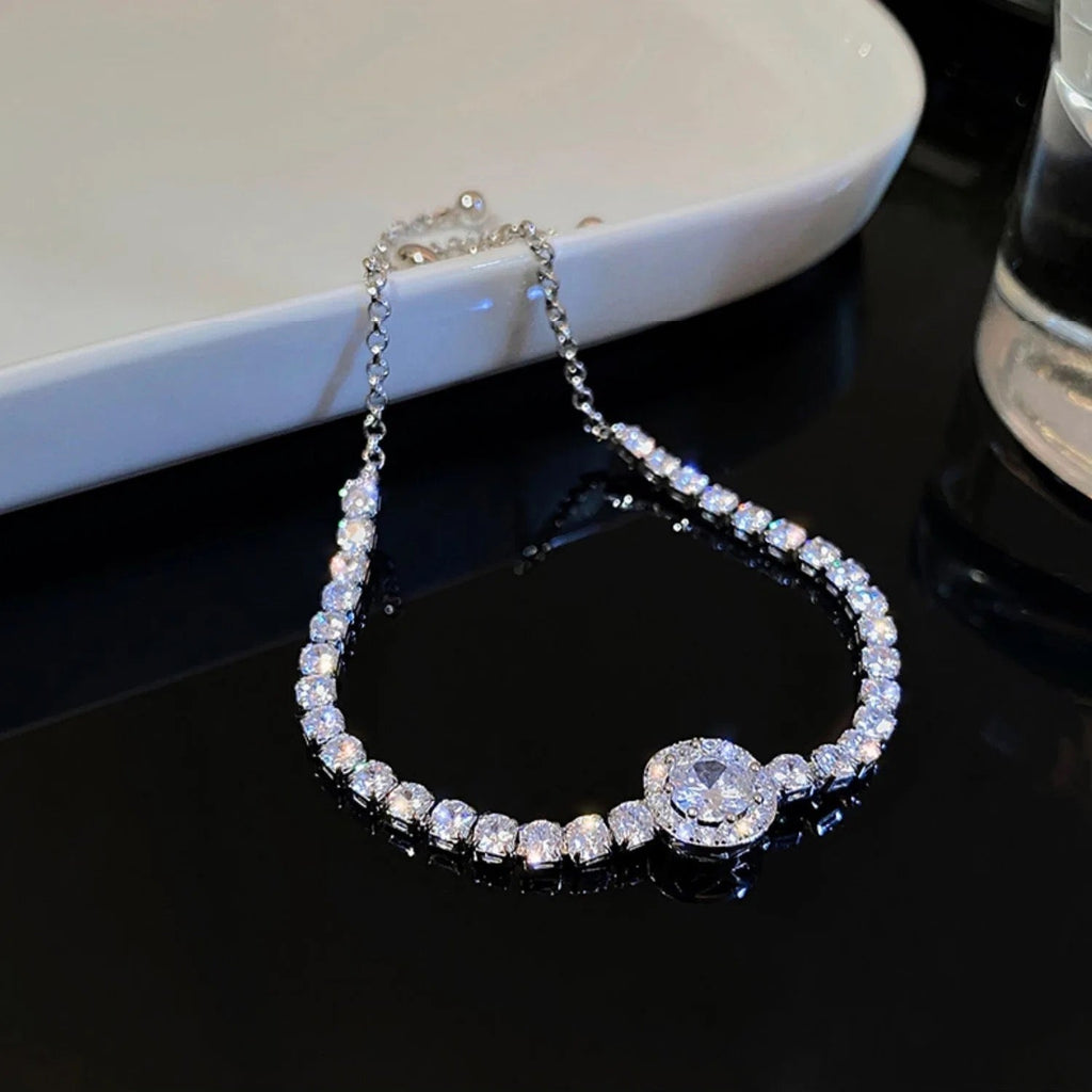 Zaina Inlaid Zircon Bracelet