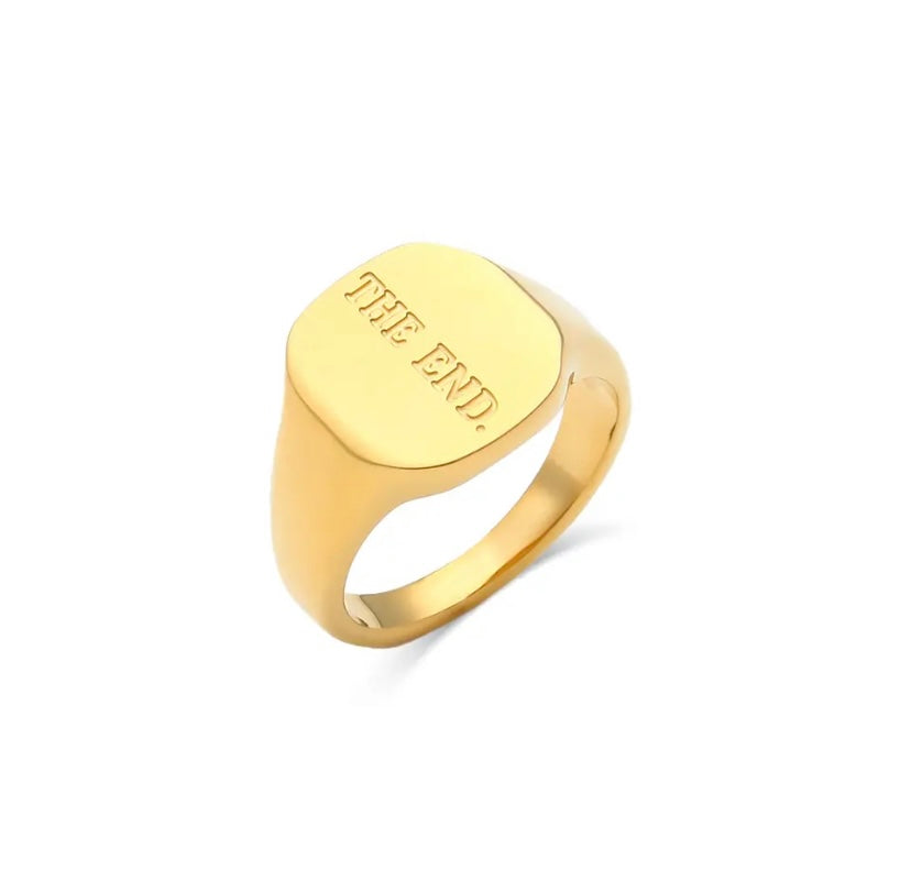 Beth Engraved Ring