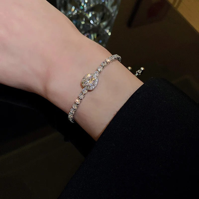 Zaina Inlaid Zircon Bracelet