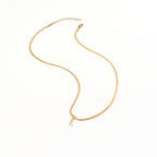 Classic Letter Pendant Necklace