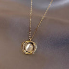 Opal Pendant Necklace