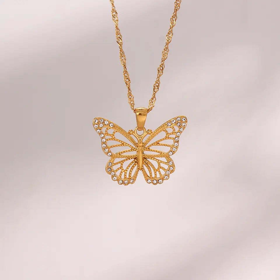 Sheli Butterfly Necklace