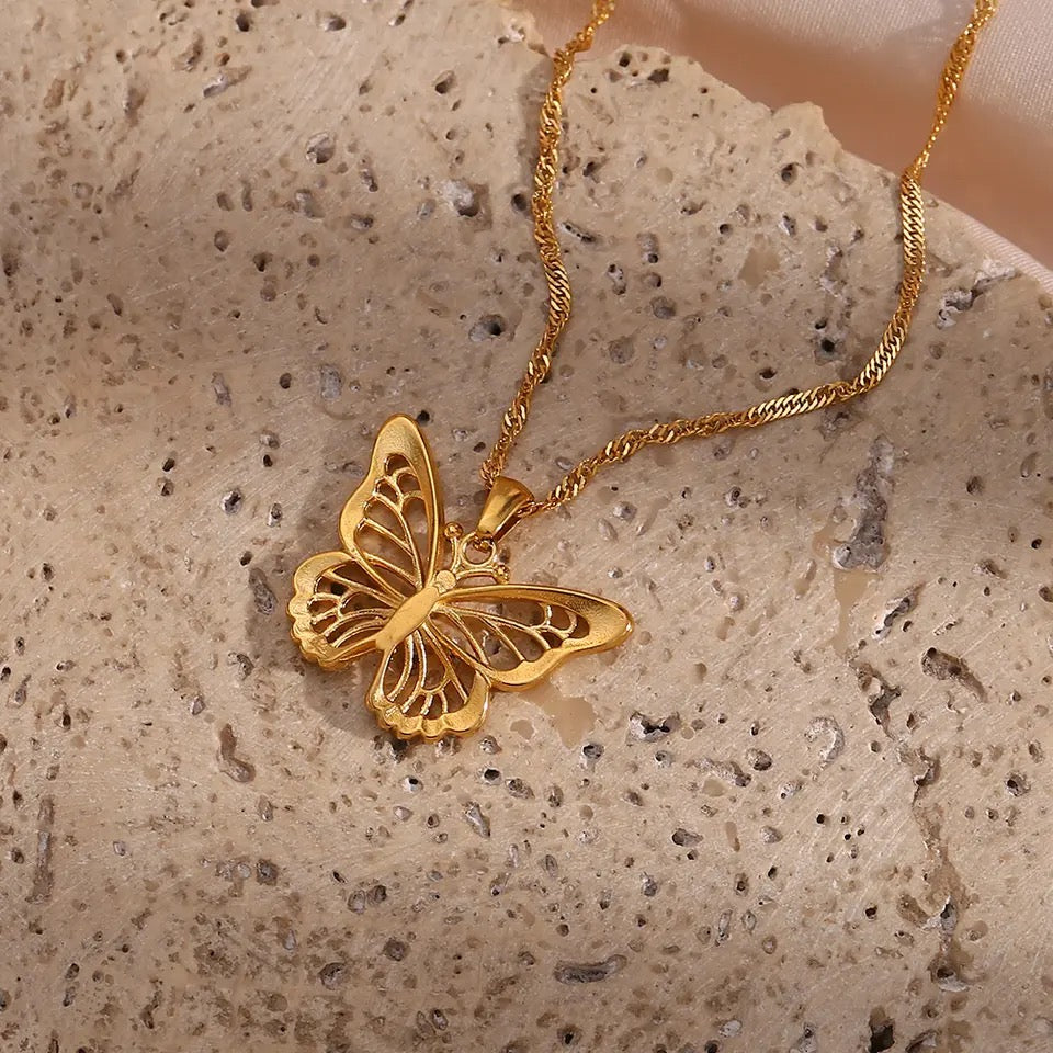 Sheli Butterfly Necklace