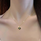 Four Leaf Clover Pendant Necklace