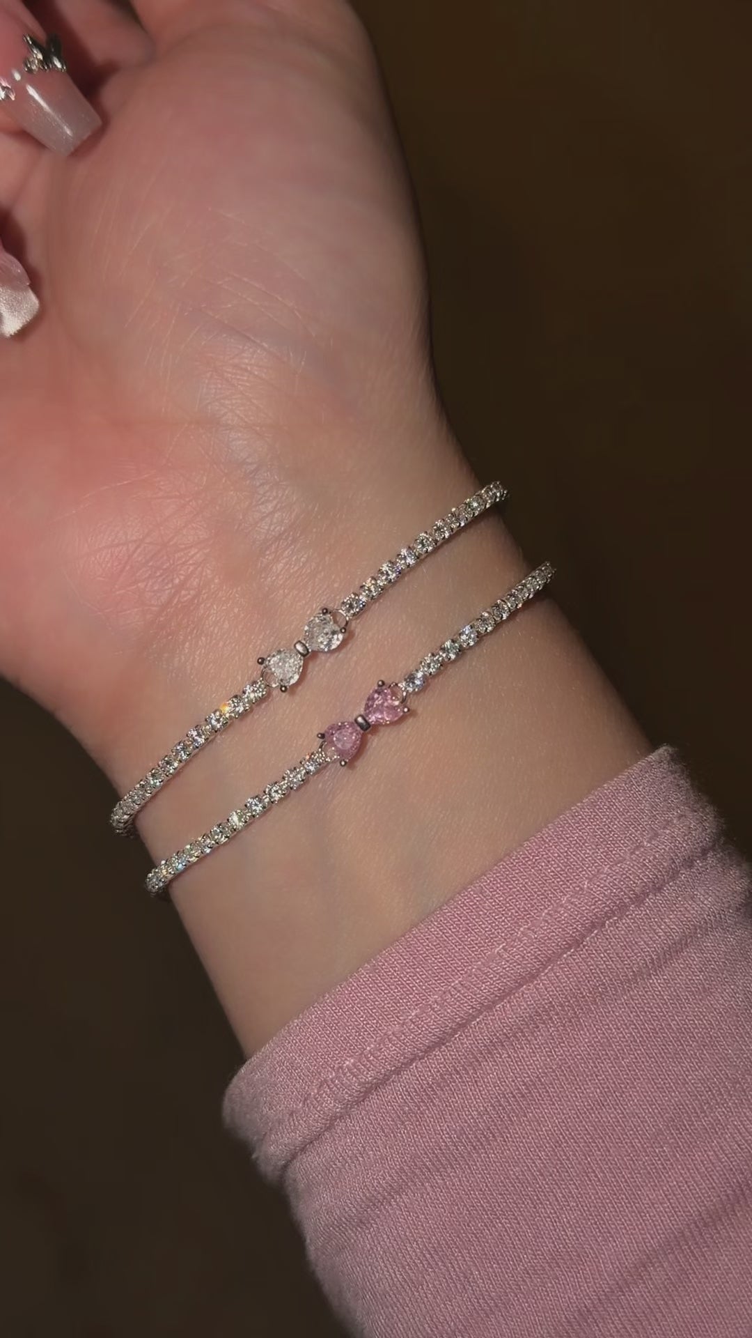 Amal Tennis Chain Bracelet